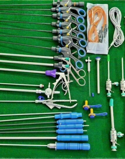 Laparoscopy Endoscopy Surgical Instruments 34pc