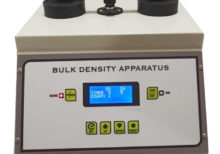 Digital bulk density apparatus