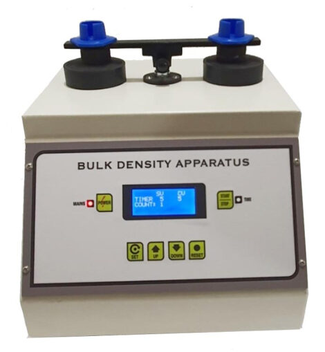 Digital bulk density apparatus