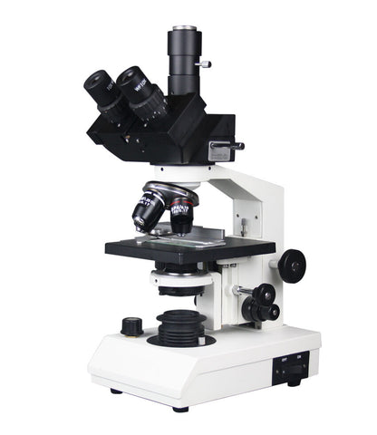 2500x Professional Trinocular LED Microscope w 10Mp USB 3.0 Camera & Software