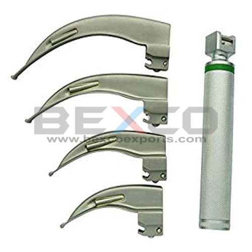 Fiber Optic Laryngoscope Set Macintosh With Handle