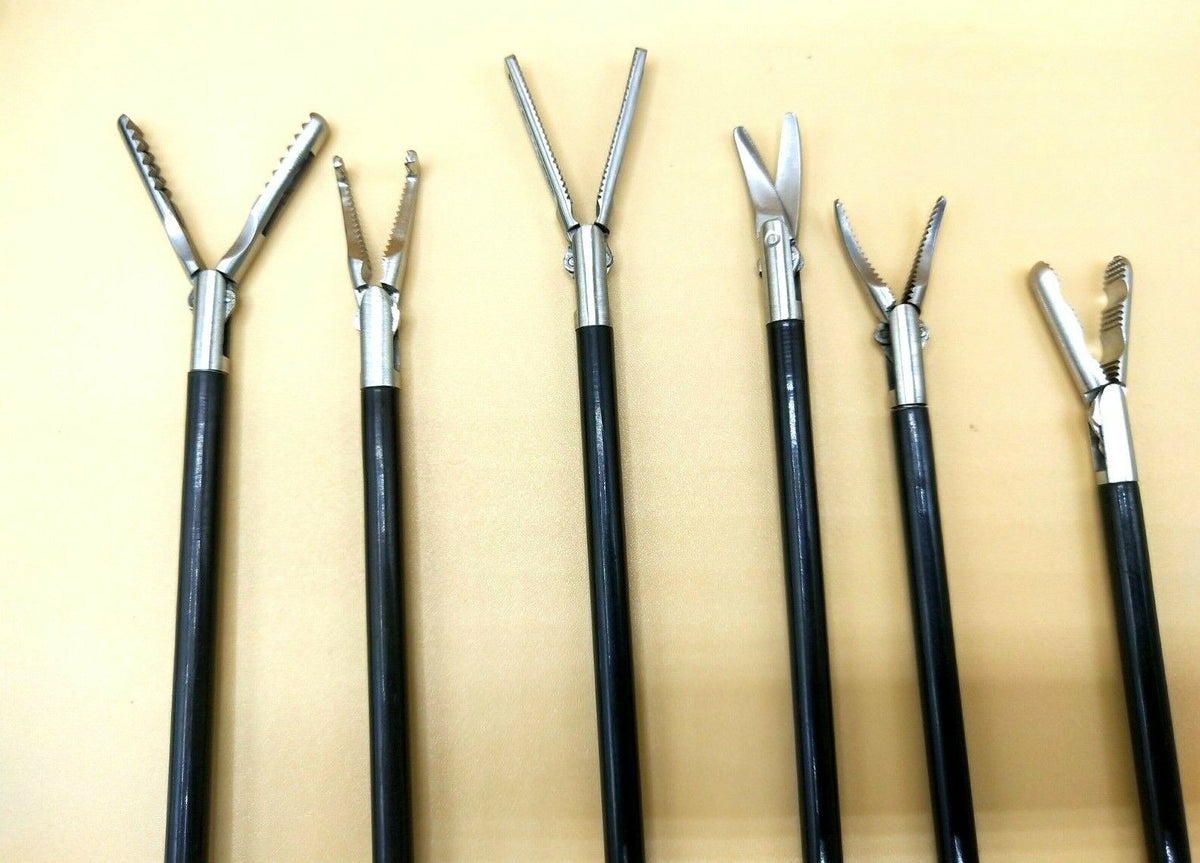Grasper Set Of 6 Laparoscopic Instruments 5mmx330mm
