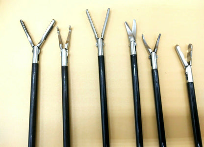 Grasper Set Of 6 Laparoscopic Instruments 5mmx330mm