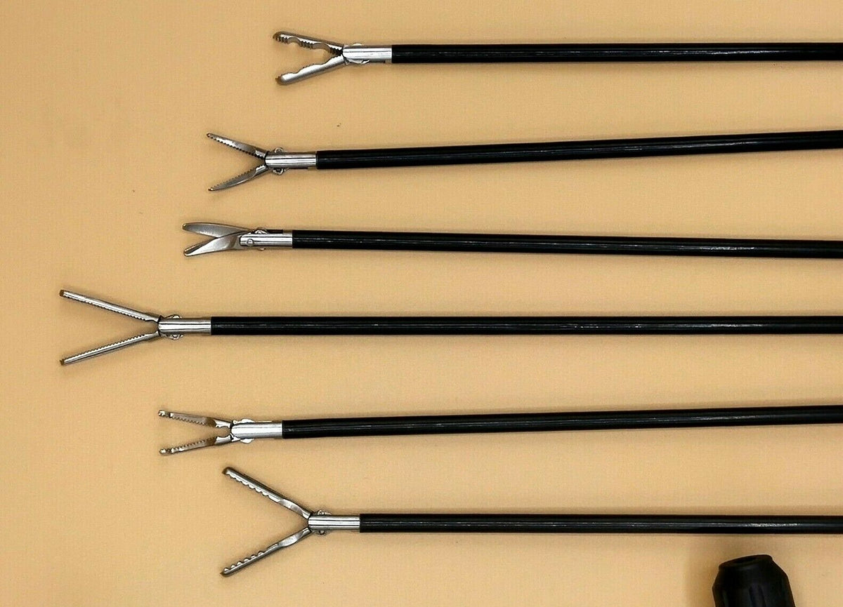 Grasper Set Of 6 Laparoscopic Instruments 5mmx330mm