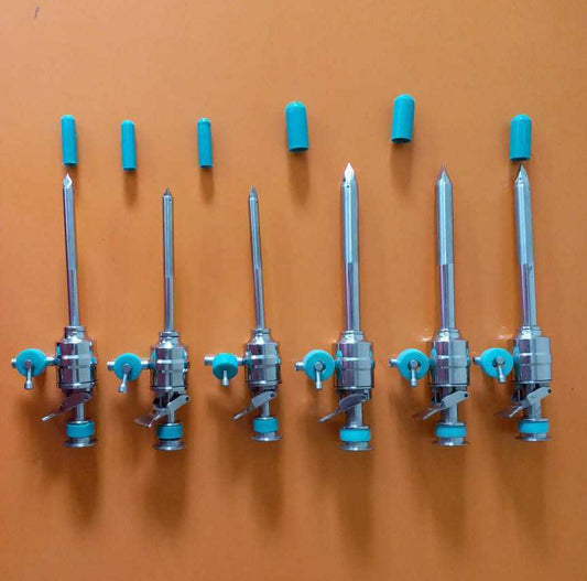 Laparoscopic Trocar with Cannula - 6 pc