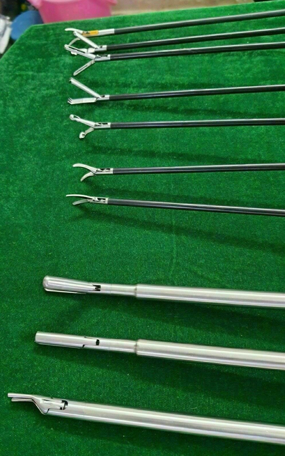 5x330mm Laparoscopy Endoscopy Surgical Instruments 34pc