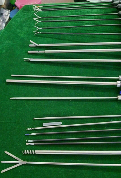 5x330mm Laparoscopy Endoscopy Surgical Instruments 34pc