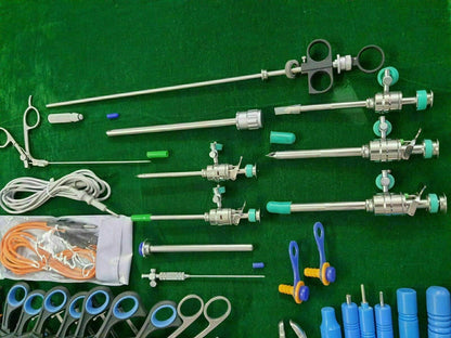 5x330mm Laparoscopy Endoscopy Surgical Instruments 34pc