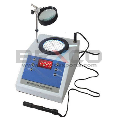 Microprocessor Digital Colony Counter
