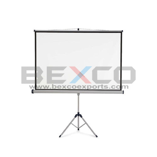 Portable Tripod Projection Screen, 70 x 70 Inches, High-Resolution