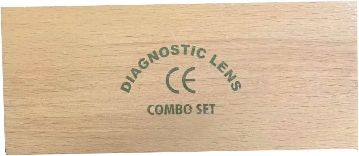 Double Aspherical Lens for Ophthalmic Set of 3 (20D, 78D, 90D)