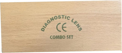 Double Aspherical Lens for Ophthalmic Set of 3 (20D, 78D, 90D)