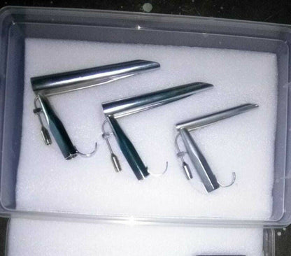 Bronchoscope Rigid Set of three